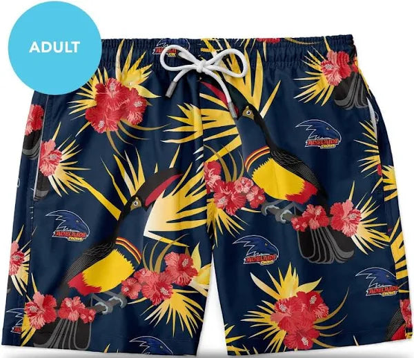 Adelaide Crows AFL ADULTS Hawaiian Board Shorts