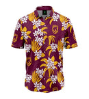 Brisbane Broncos 'REEF' Hawaiian Shirt