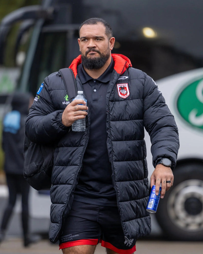 2024 St George Illawarra Dragons ADULTS 3/4 Puffer Jacket