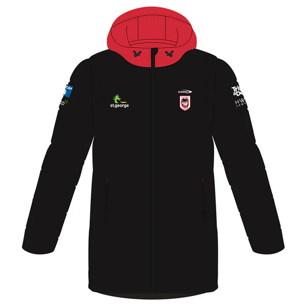 2024 St George Illawarra Dragons ADULTS 3/4 Puffer Jacket