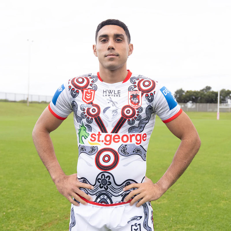 2024 St George Illawarra Dragons ADULTS Indigenous Jersey