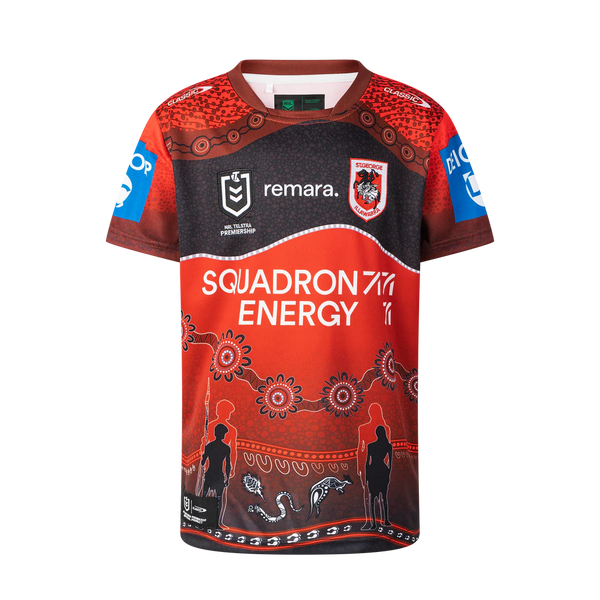 2025 St George Illawarra Dragons TODDLER Indigenous Jersey Set *WITH SHORTS*
