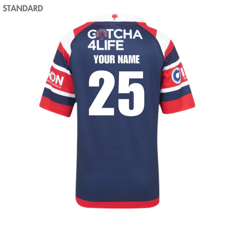 2025 Sydney Roosters KIDS Home Jersey