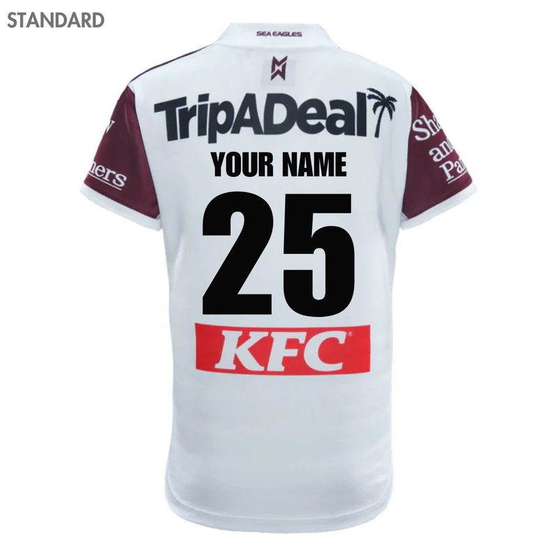 2025 Manly Sea Eagles ADULTS Away Jersey