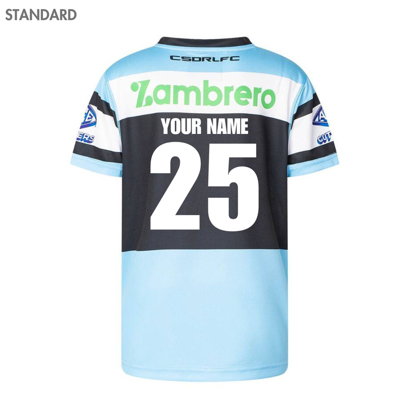 2025 Cronulla Sharks TODDLER Home Jersey Set WITH SHORTS