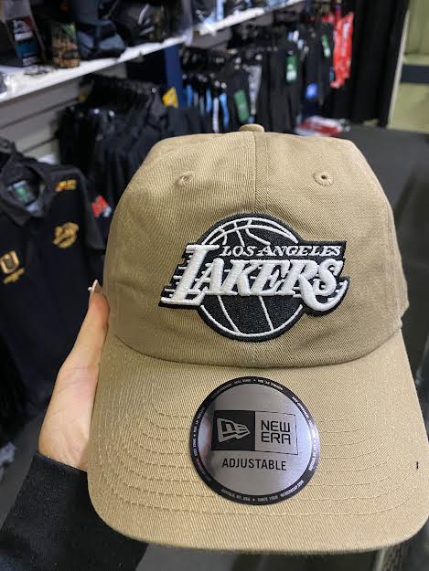Los Angeles Lakers New Era Olive 9FORTY Snapback