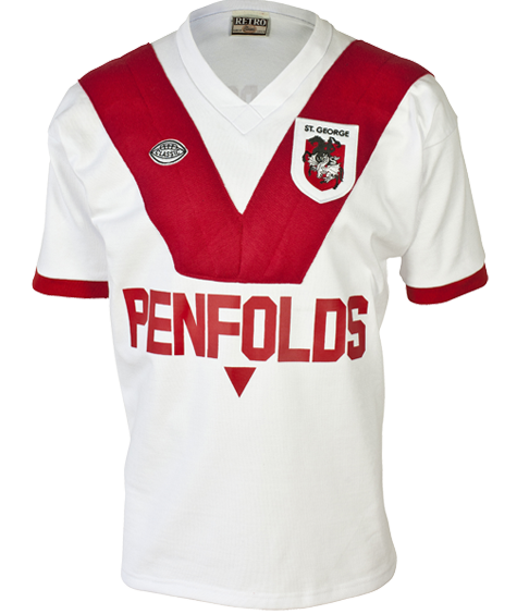 1979 St George Dragons ADULTS Retro Jersey