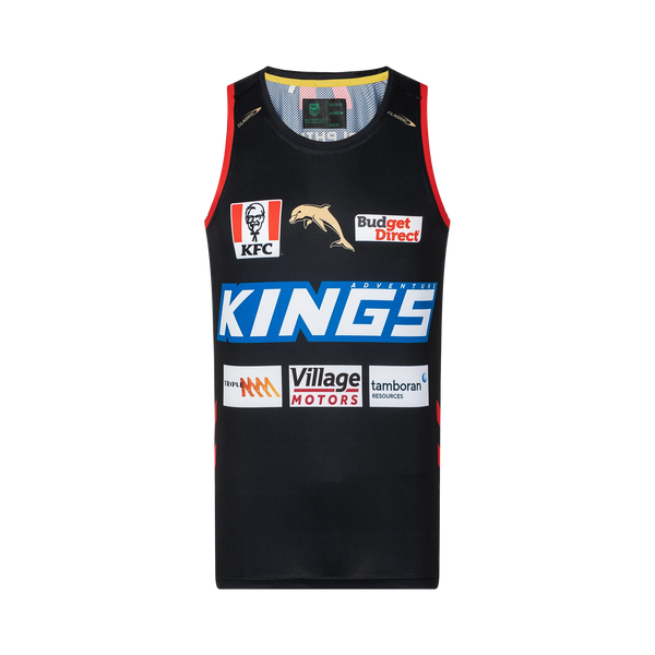 2023 Redcliffe Dolphins ADULTS Training Singlet