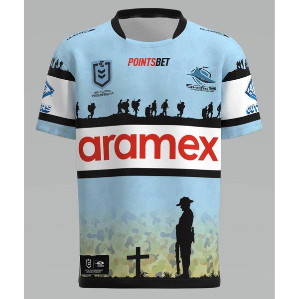 NRL Retro Heritage Jersey - Cronulla Sharks 1988 - Rugby League 