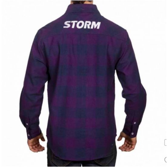 Melbourne Storm ADULTS Flannel Shirt