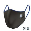 Canterbury Bulldogs Double Sided Face Mask with Adjustable Earstraps