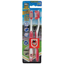 St George dragons toothbrush (pack of two)