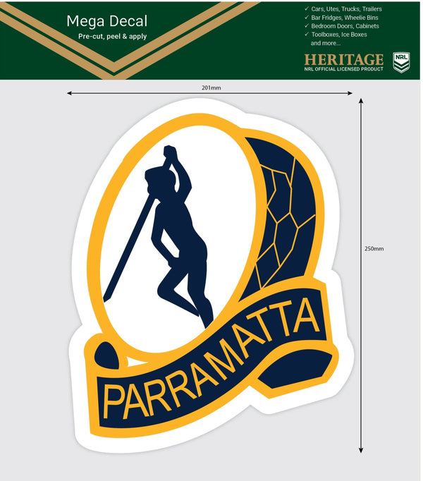 Parramatta Eels Heritage Mega Sticker