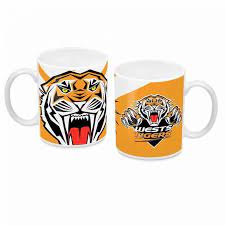 Wests Tigers Ceramic Coffee Mug