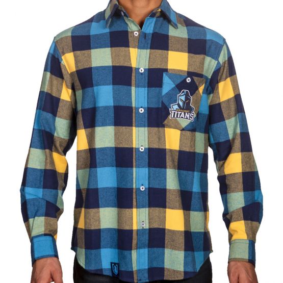 Gold Coast Titans Flannel Shirt