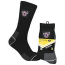 Manly Sea Eagles Work Socks (2 PACK)